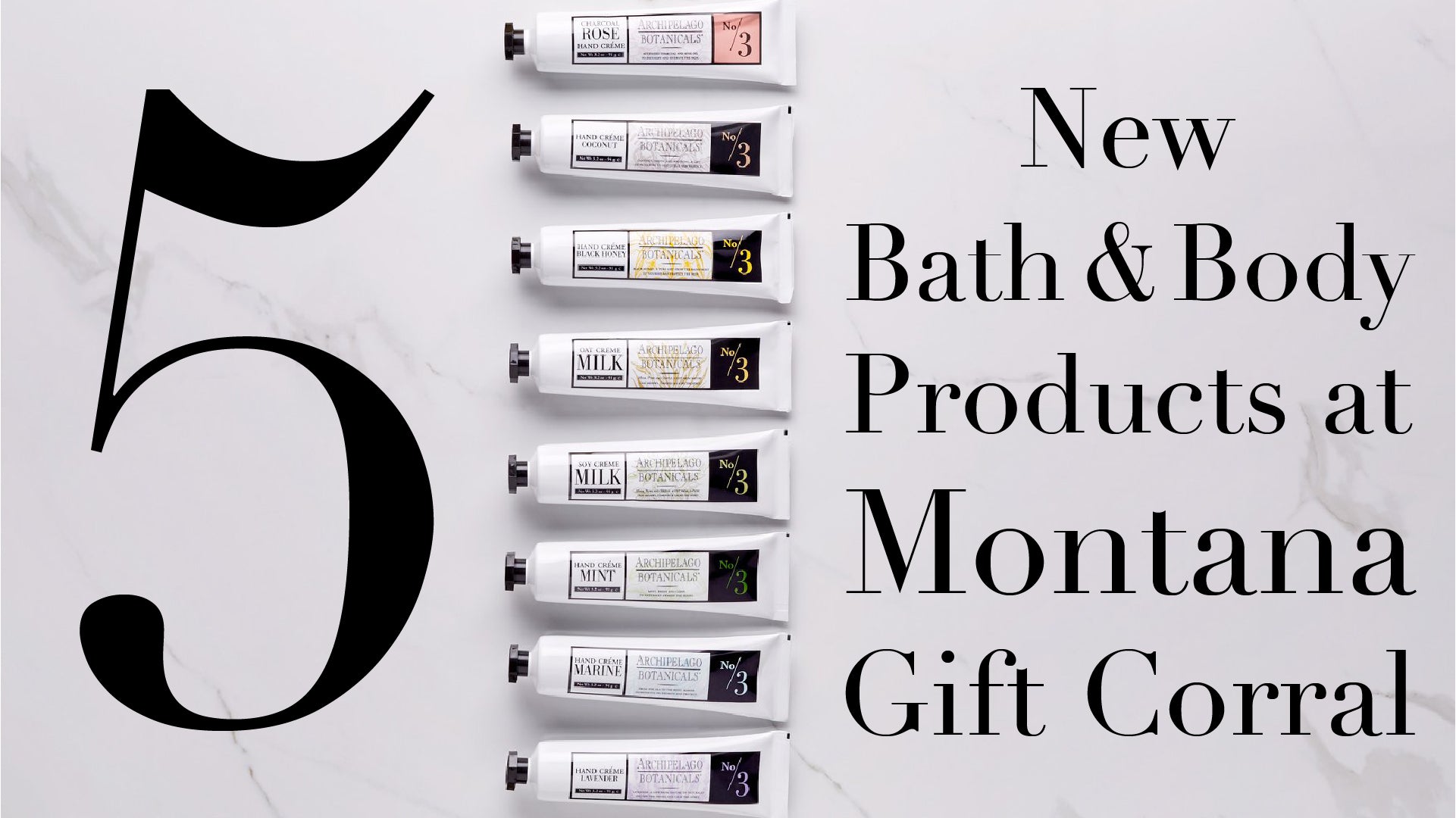 5 New Bath & Body Products at Montana Gift Corral