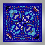 Avalanche Lake Glacier National Park Bandana by Field Guide Designs