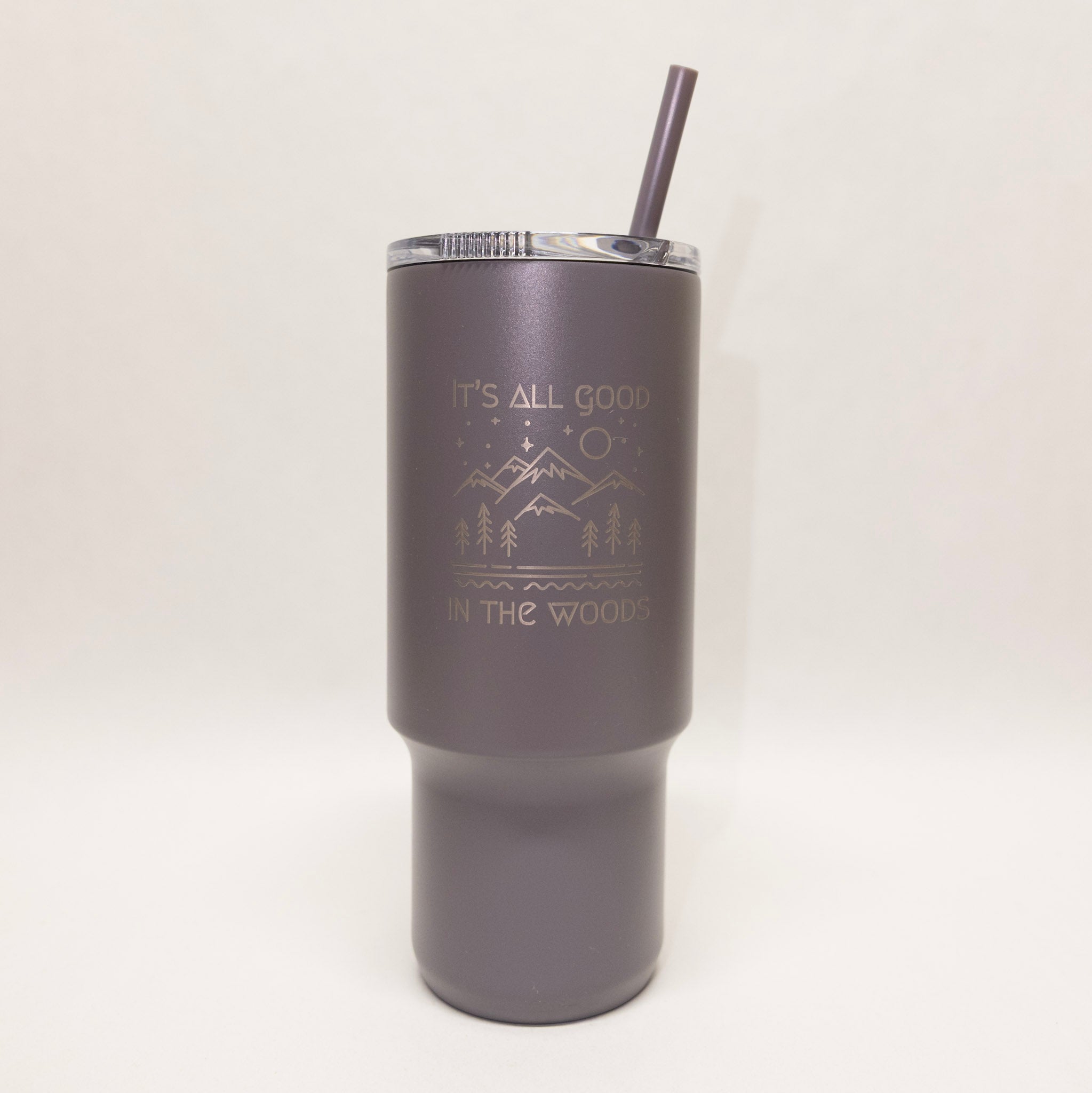 84724 All Good Engraved Recharge 30 Oz Tumbler by Montana Gift Corral Volcanic Glass