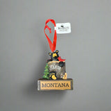 Bearfoots Magnetic Montana Ornament by Jeff Fleming (21 Styles)