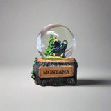 Bearfoots Howdy Bear Montana Snow Globe