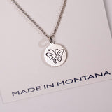 Butterfly Necklace by Daphne Lorna