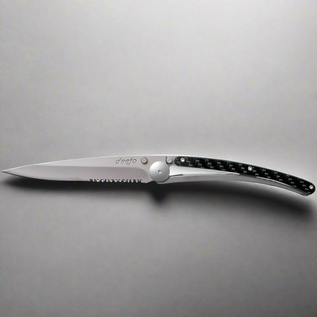 27G Pocket Knife With Serrated Blade by Deejo USA (2 Styles)