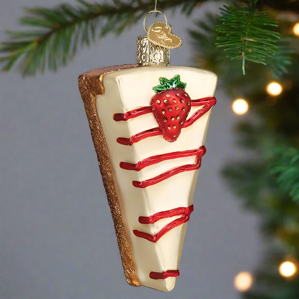 cheesecake ornament by old world christmas