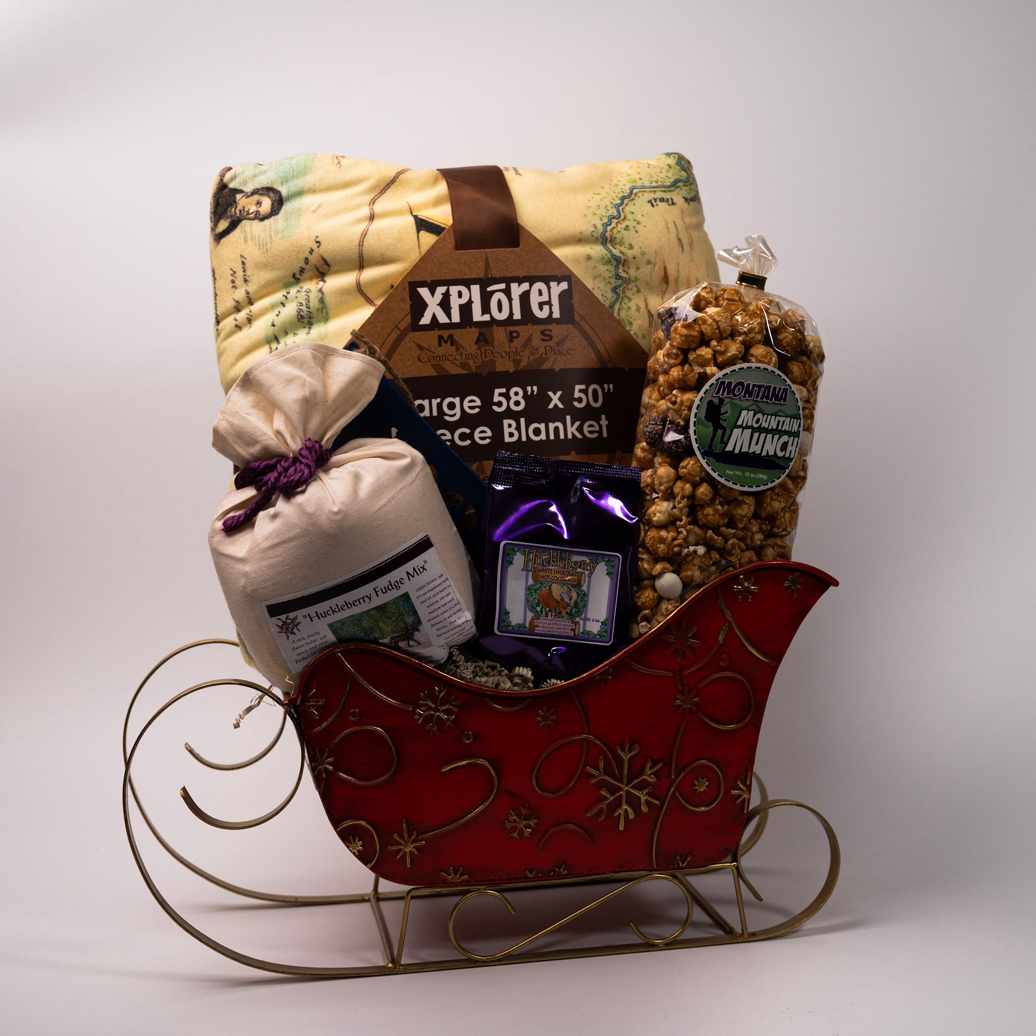 Christmas Eve in Montana Basket