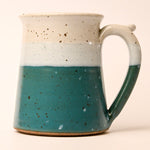 Classic Turquoise and White Mug