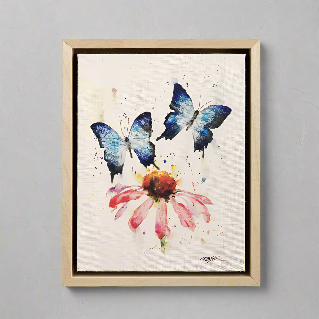 Dean Crouser Butterfly Coneflower Butterfly Collection Wall Art