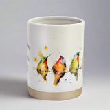 Dean Crouser Hummers on a Wire Vase PeeWee Collection