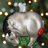 Eeyore Glass Ornament