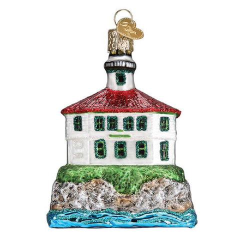 Eldred Rock Lighthouse Ornament by Old World Christmas