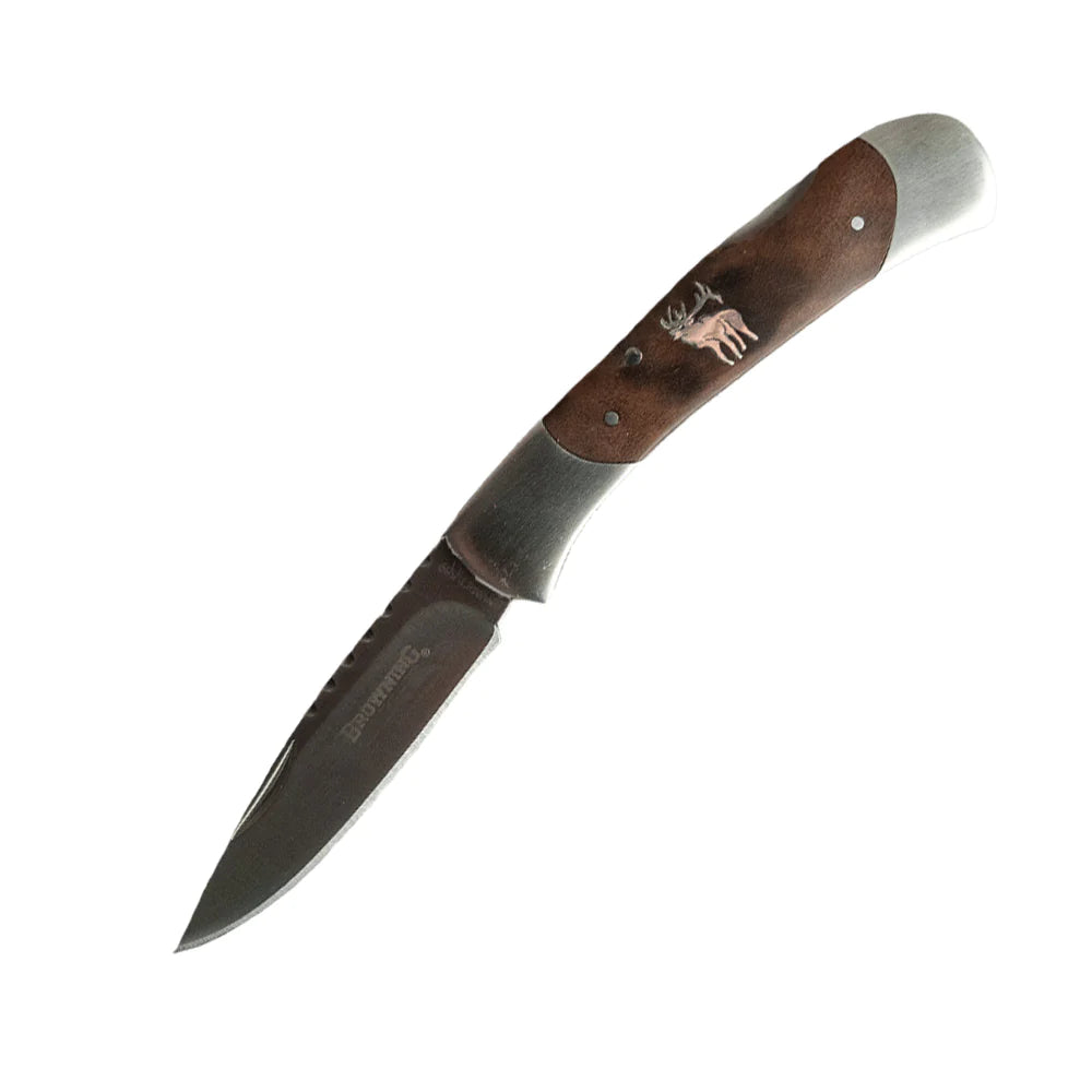 Browning Lock Back Folding Knife by Buffalo Knives (3 Styles) Montana
