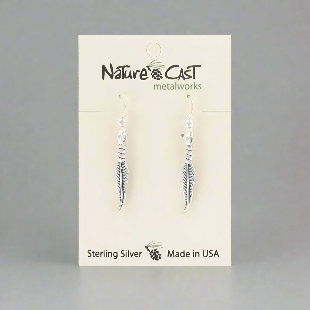 Wildlife Dangle Earrings by Nature Cast Metalworks (29 Styles)