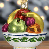 Fruit Bowl Glass Ornament
