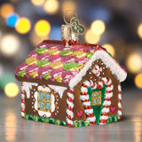 gingerbread house ornament old world christmas