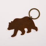 Grizzly Leather Keychain by KT Leatherworks