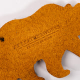 Grizzly Leather Keychain by KT Leatherworks