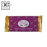Huckleberry White Chocolate Candy Bar by Huckleberry Haven