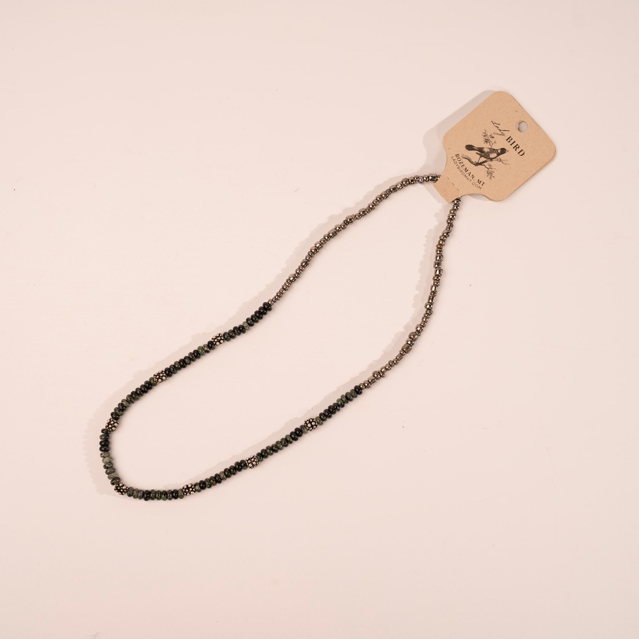Kambaba Jasper Gemstone Necklace