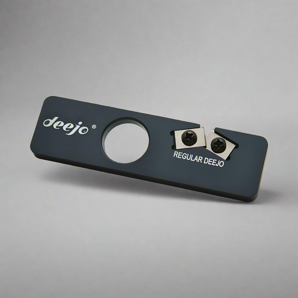 Did you just buy a beautiful, Deejo knife with a cool tattoo design? To keep it sharp without ruining the tattoo design, try using the Knife Sharpener by Deejo USA.