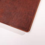 Large Gold Leather Jot Book by KT Leatherworks
