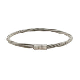 Silver Classic Bangle by High Strung Studios (2 sizes)