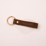 Leather Loop Keychain by KT Leatherworks