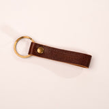 Leather Loop Keychain by KT Leatherworks