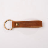 Leather Loop Keychain by KT Leatherworks