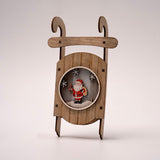 Lighted Wood Sled by Oak Street Wholesale