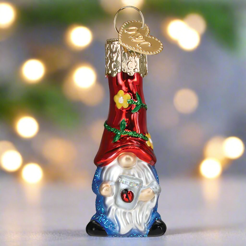 Mini Garden Gnome Ornament