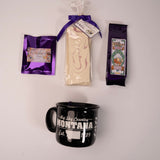 Montana Cozy Mug Gift Basket - flat lay