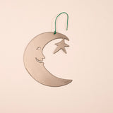 Moon Ornament by Larson Metal Art