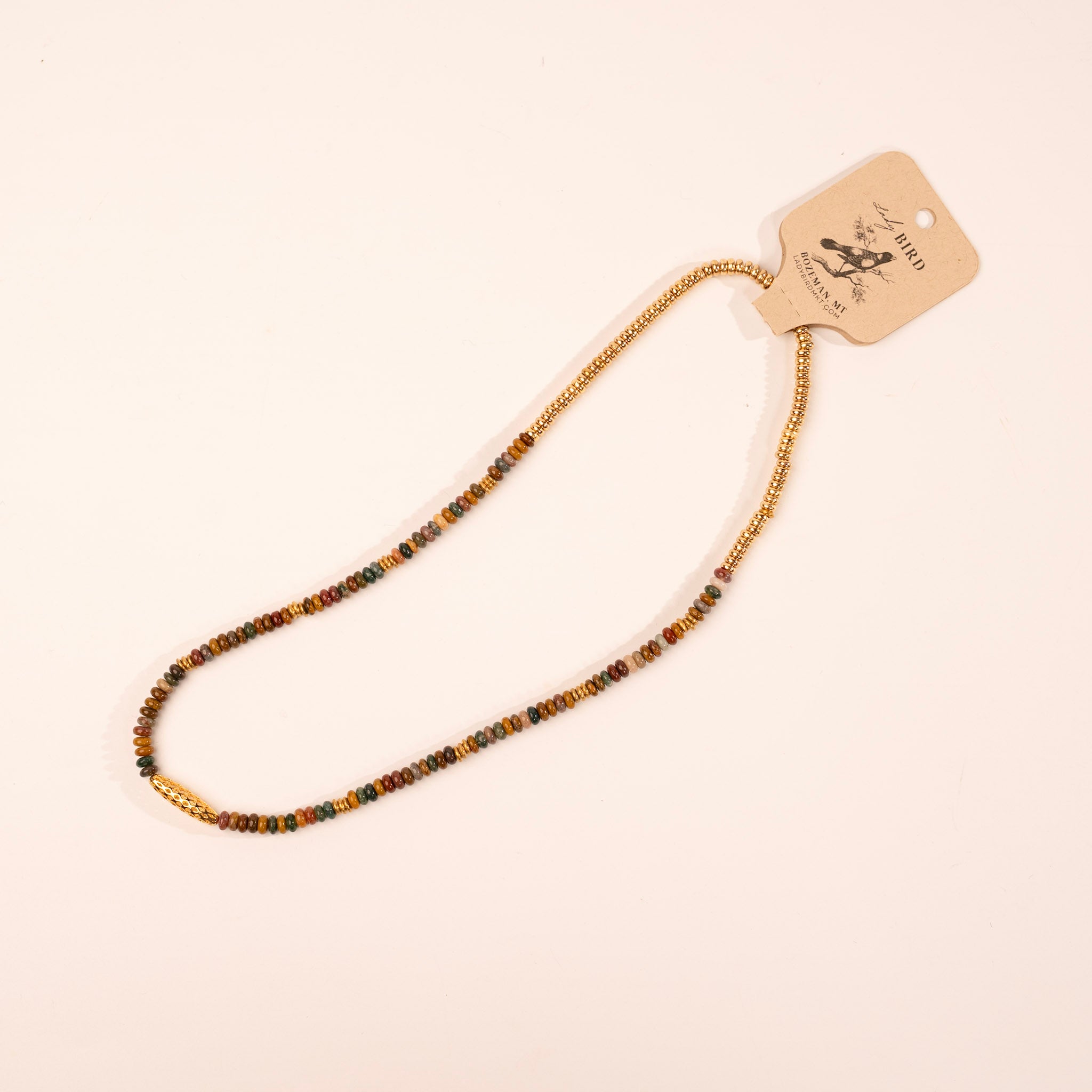 Ocean Jasper Gemstone Necklace