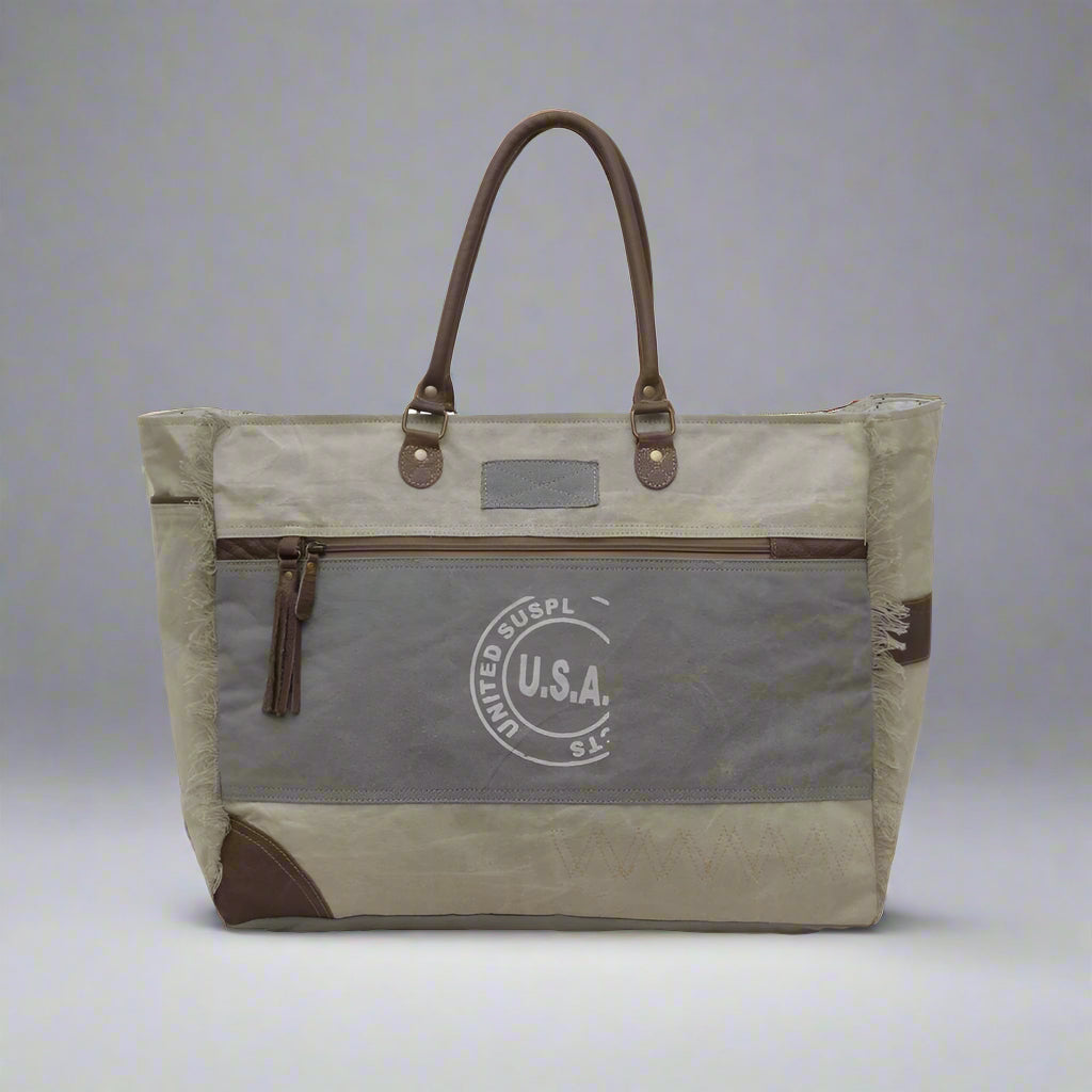 Power Net Weekender Bag by Myra Bag