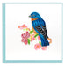 Bird Square Greeting Card by Quilling Card (17 Styles)