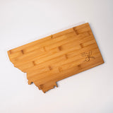 Radish Bamboo Montana Cutting Board by Montana Gift Corral