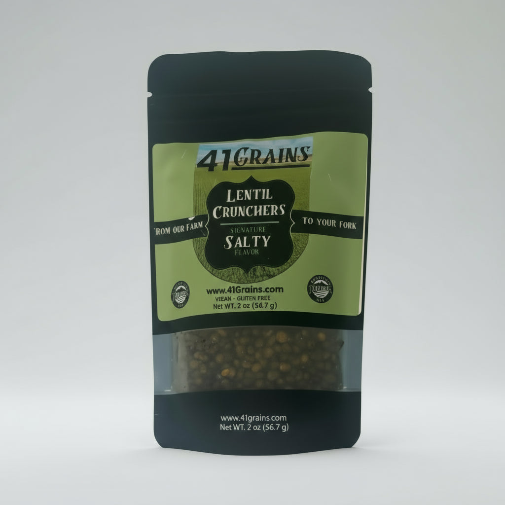 Bag of Lentil Crunchers - Made in Montana