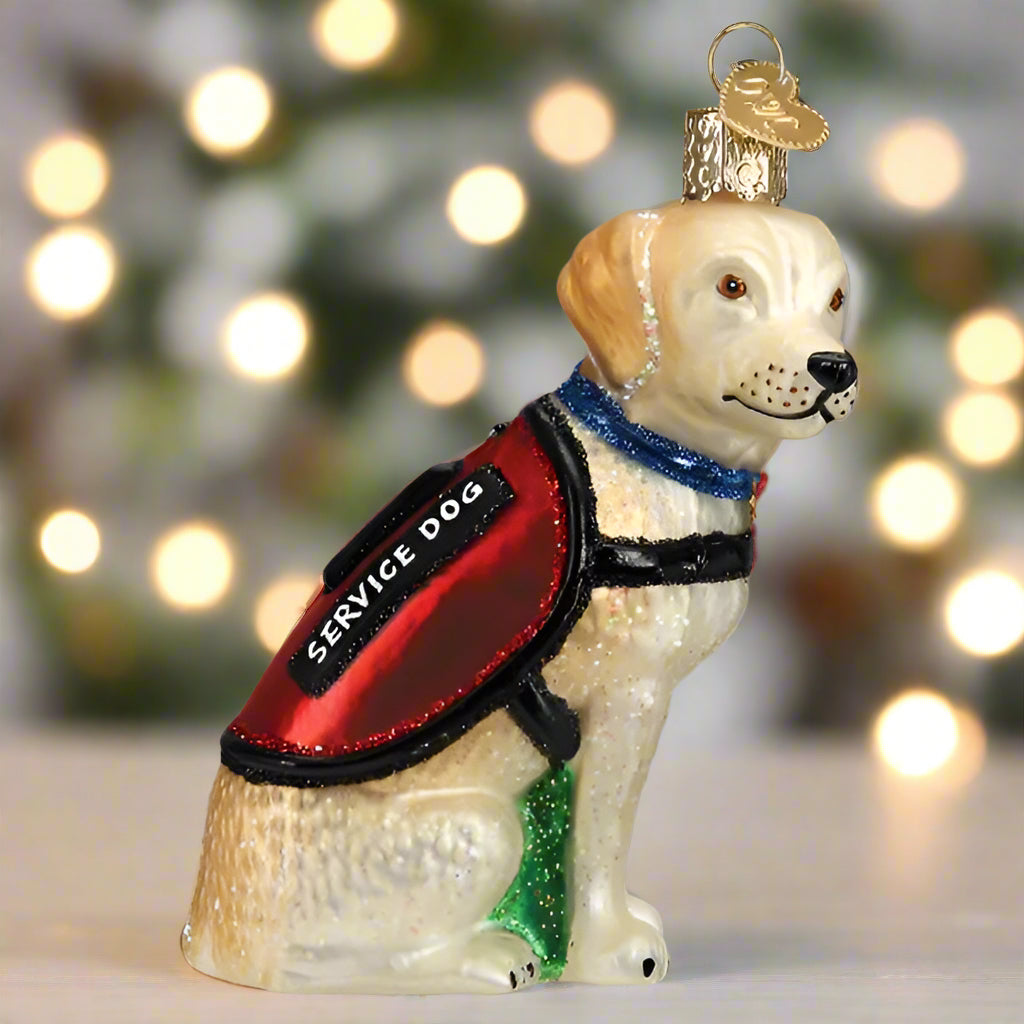 Service Dog Ornament