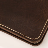 Small Stonewood Leather Jot Book by KT Leatherworks