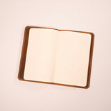 Small Texas Tan Leather Jot Book by KT Leatherworks
