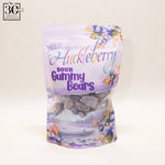 Sour Huckleberry Gummy Bears
