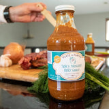 Spicy Mustard BBQ Sauce - styled shot