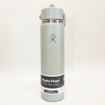 Hydro Flask water bottle on a white background