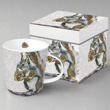 Squirrel Portrait Mug in a Gift Box
