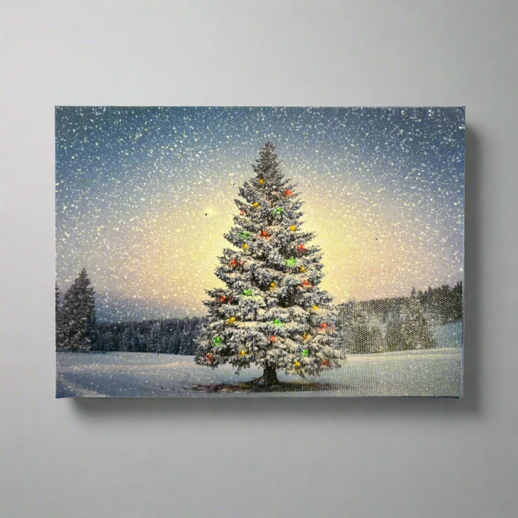 Tree Table Top Lit Wall Art
