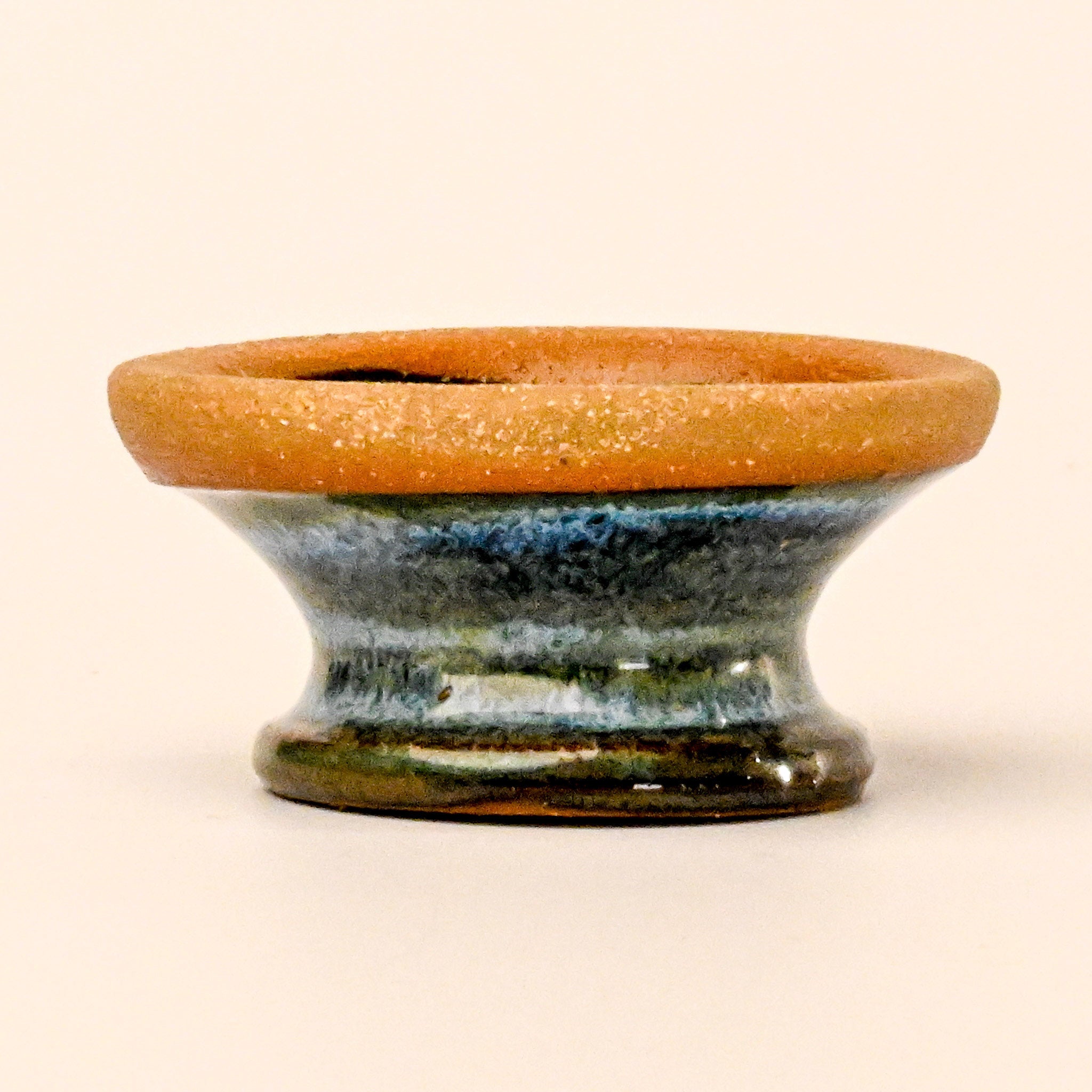 Trinket Jar Lid - blue - 3