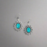 TurquoiseSilverPlatedTanviEarringsbyAnjuArtAJewelry