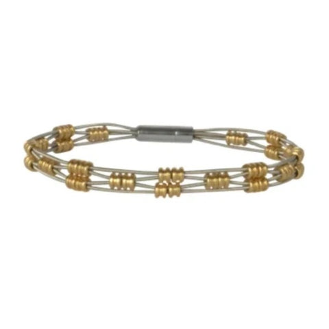 Two Tone Allegro Bracelet by High Strung Studios (2 sizes)