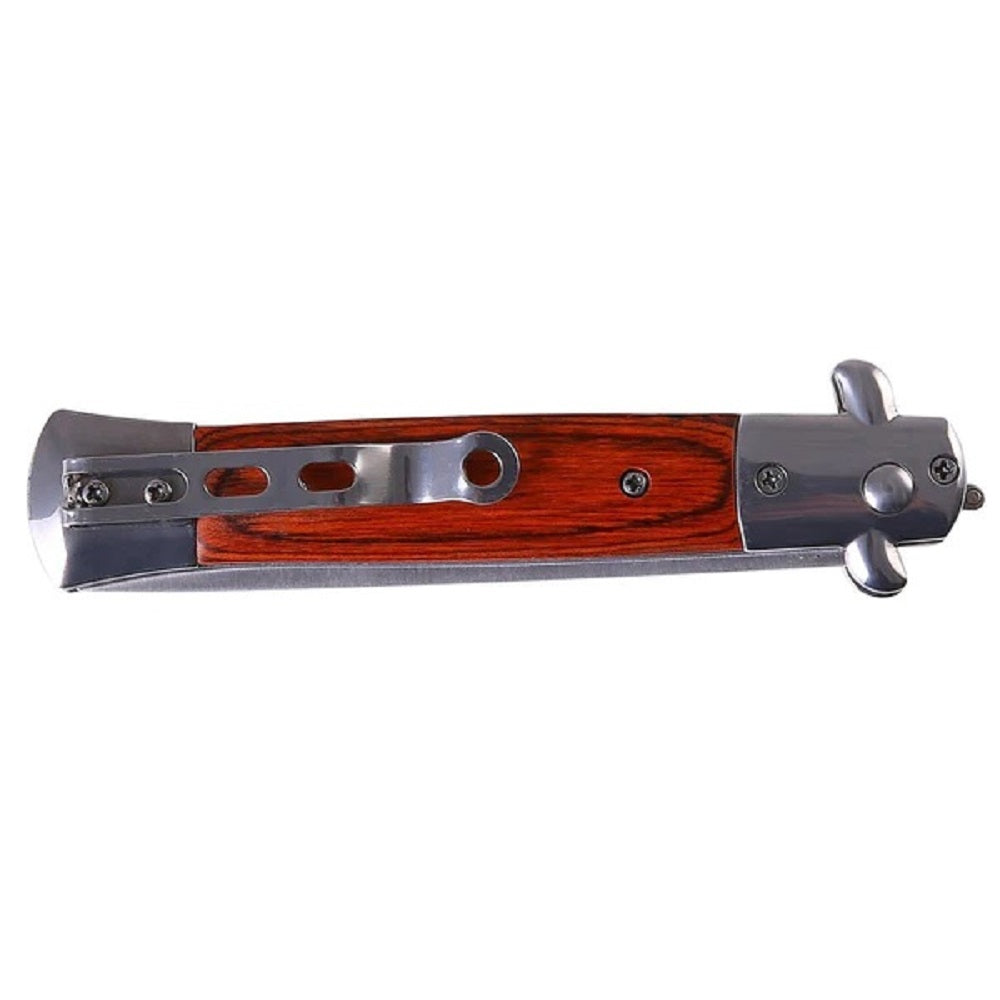 Beard care matters. That's why the Wood Switch Blade Beard Comb by Mad Man will be your beard's favorite tool.