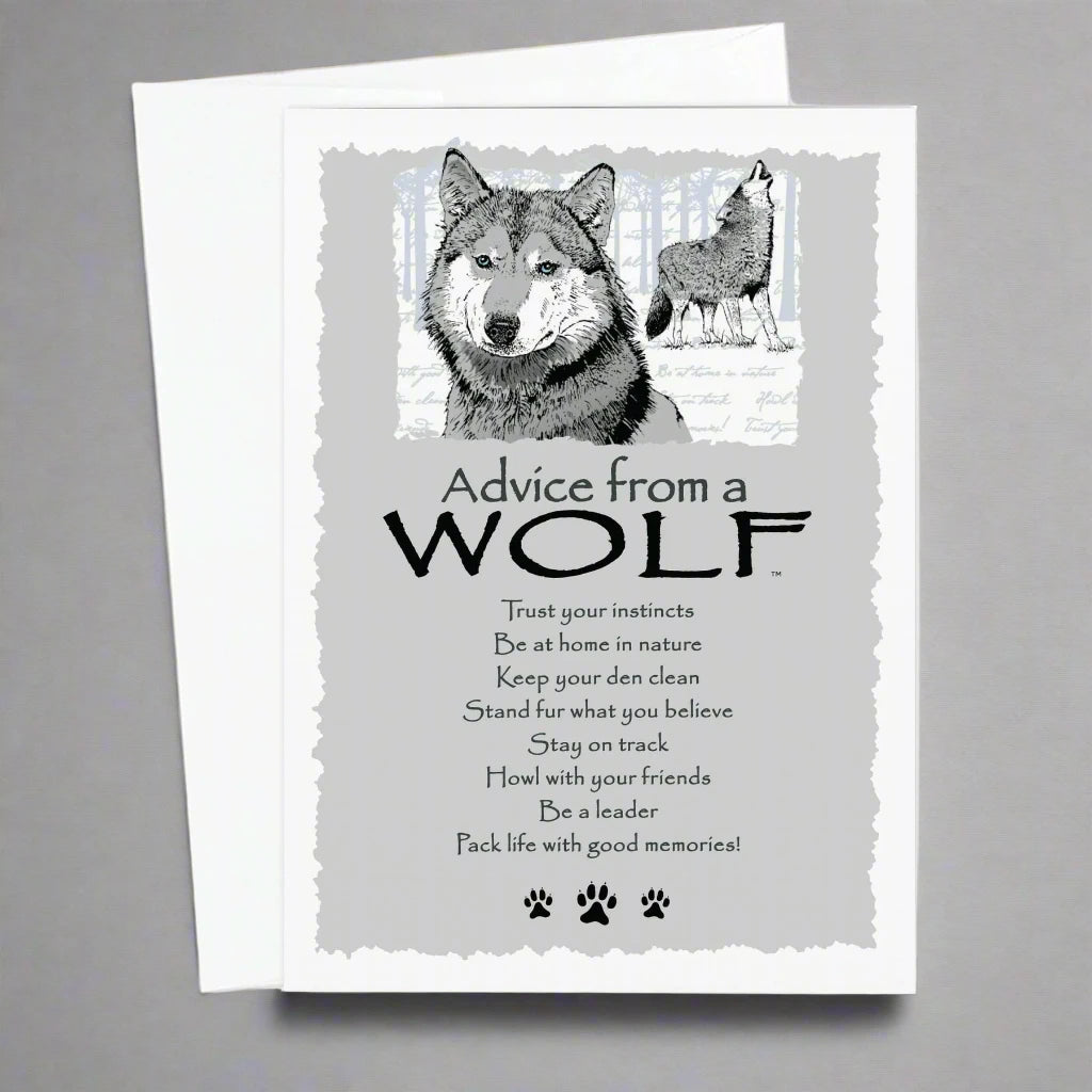 Advice Greeting Card by Your True Nature (7 Styles)